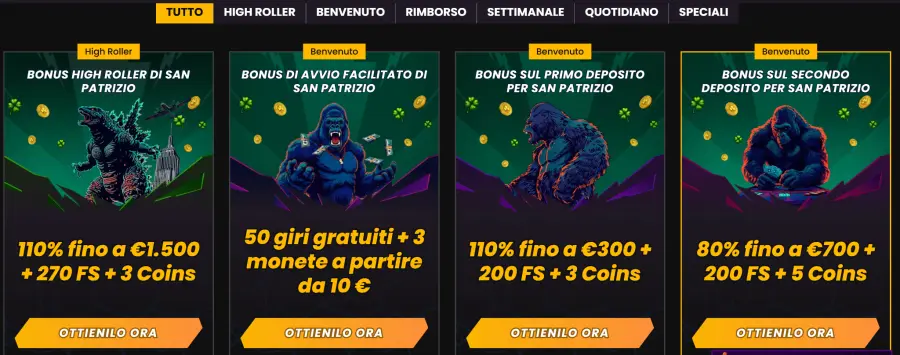 Codice promozionale wild tokyo casino